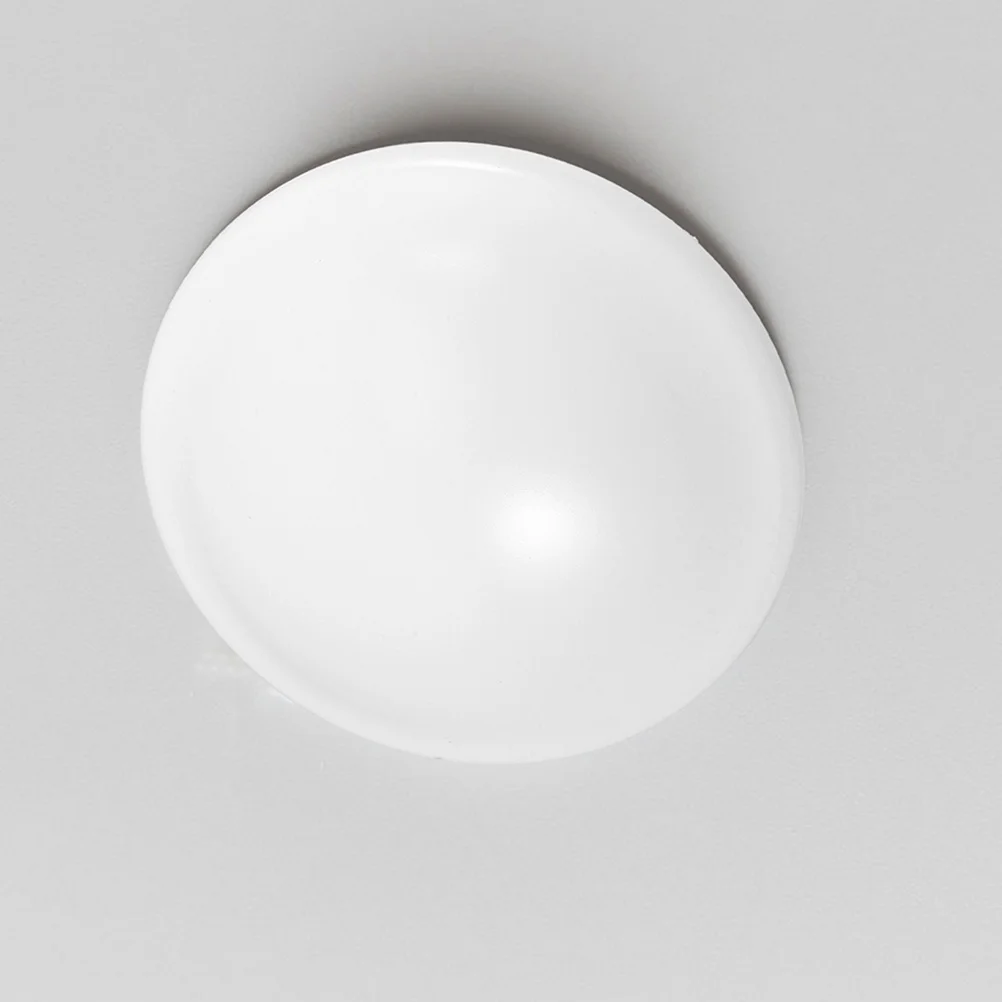 

2 pcs White Round Pc Mushroom Ceiling Lampshade Flush Mount Light Cover Replacement For Bedroom Bathroom Kitchen Lighting