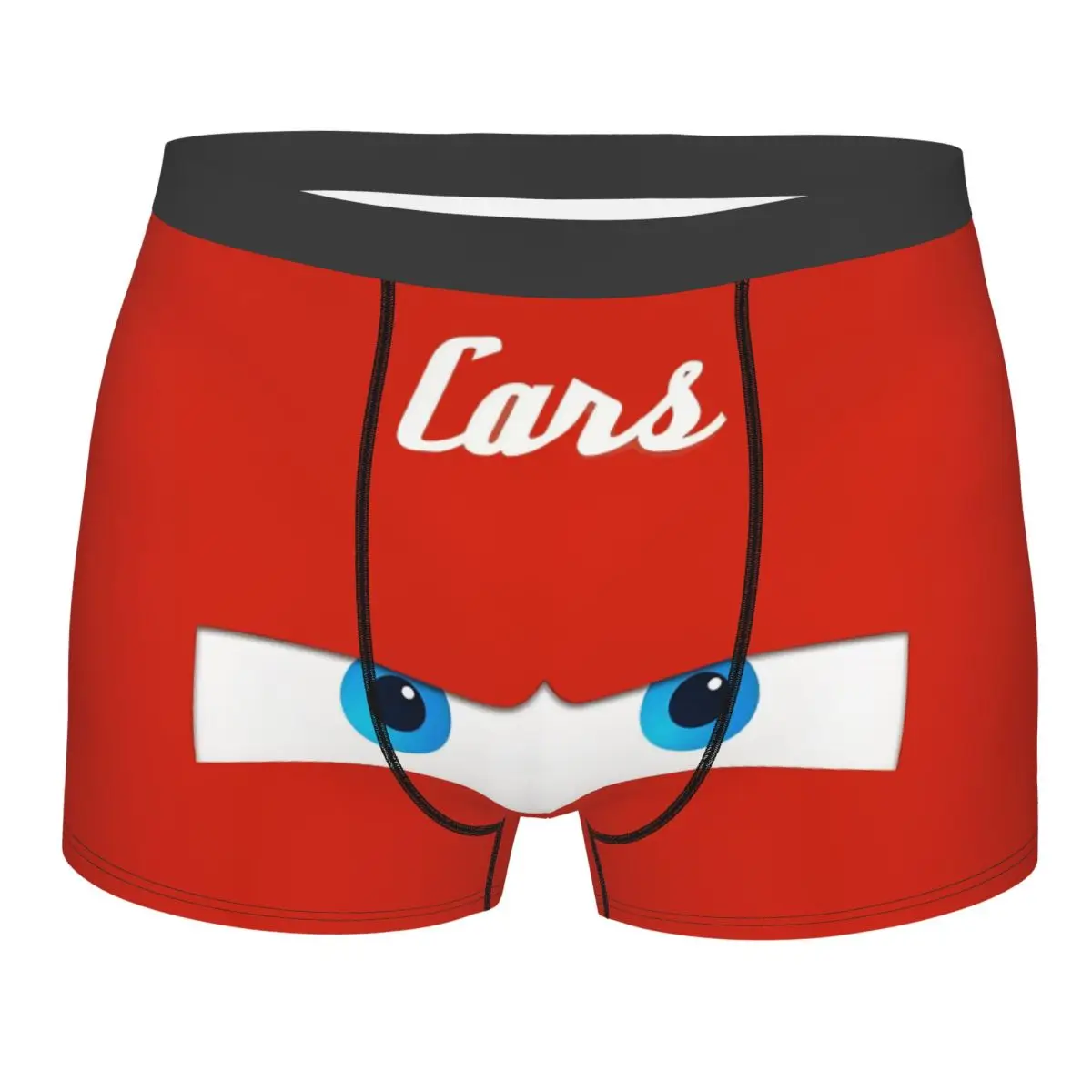 

Custom Lightning McQueen Boxer Shorts For Men 3D Printed Cars Anime Underwear Panties Briefs Soft Underpants