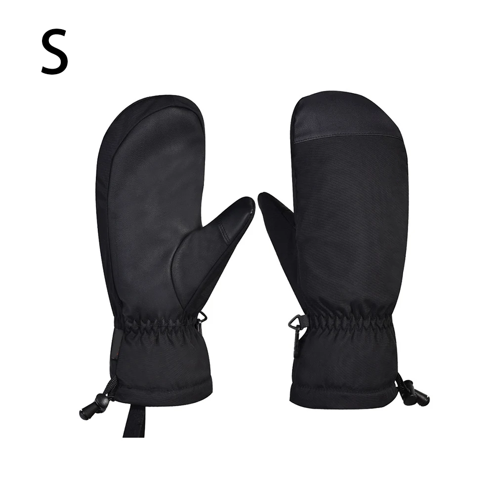 1 Pair Winter Ski Gloves Windproof Snowboard Motorbike Camping Mittens