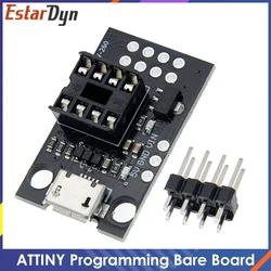 ATtiny13A / ATtiny25 / ATtiny45 / ATtiny85 Pluggable ATTINY Development Programming Bare Board