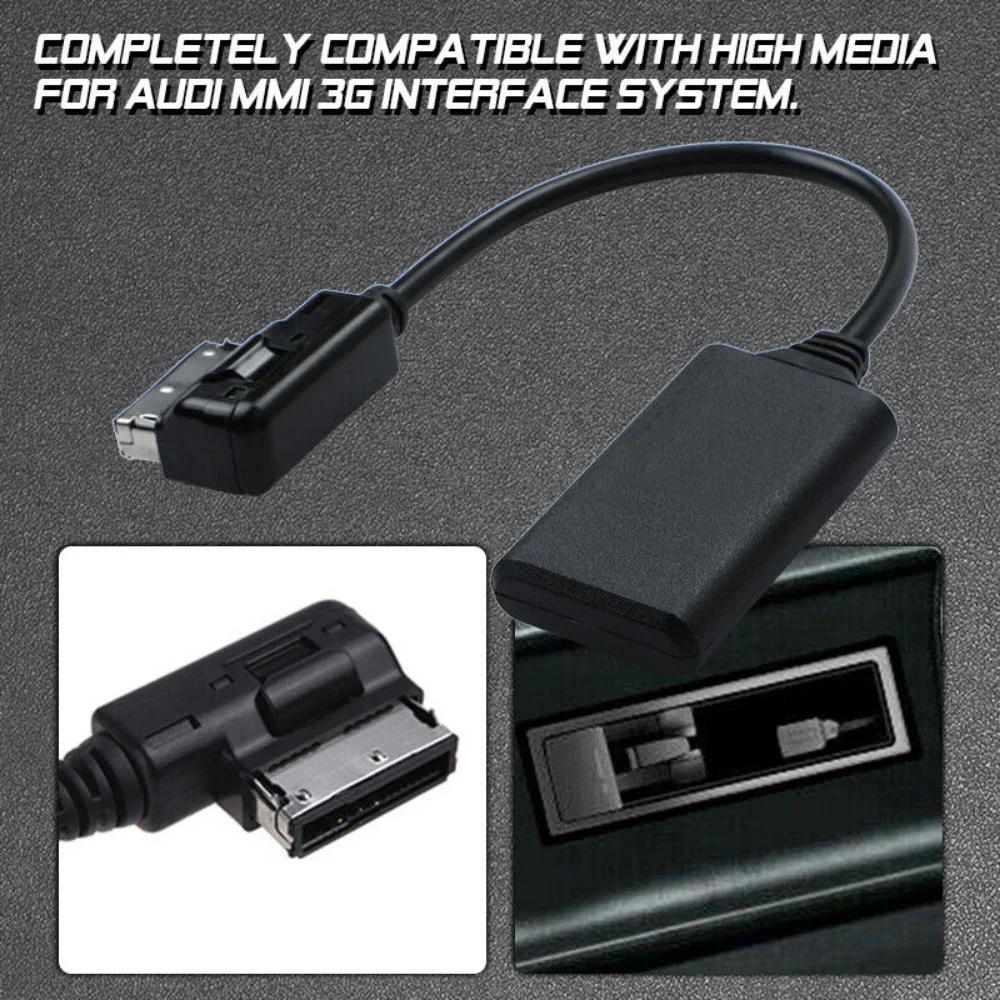 1/2PCS Bluetooth Audio CableCable Adapter  For Audi AMI Multimedia Q5 A5 A7 R7 S5Q7 A6LA8LA4LAMI  Auto Accessories