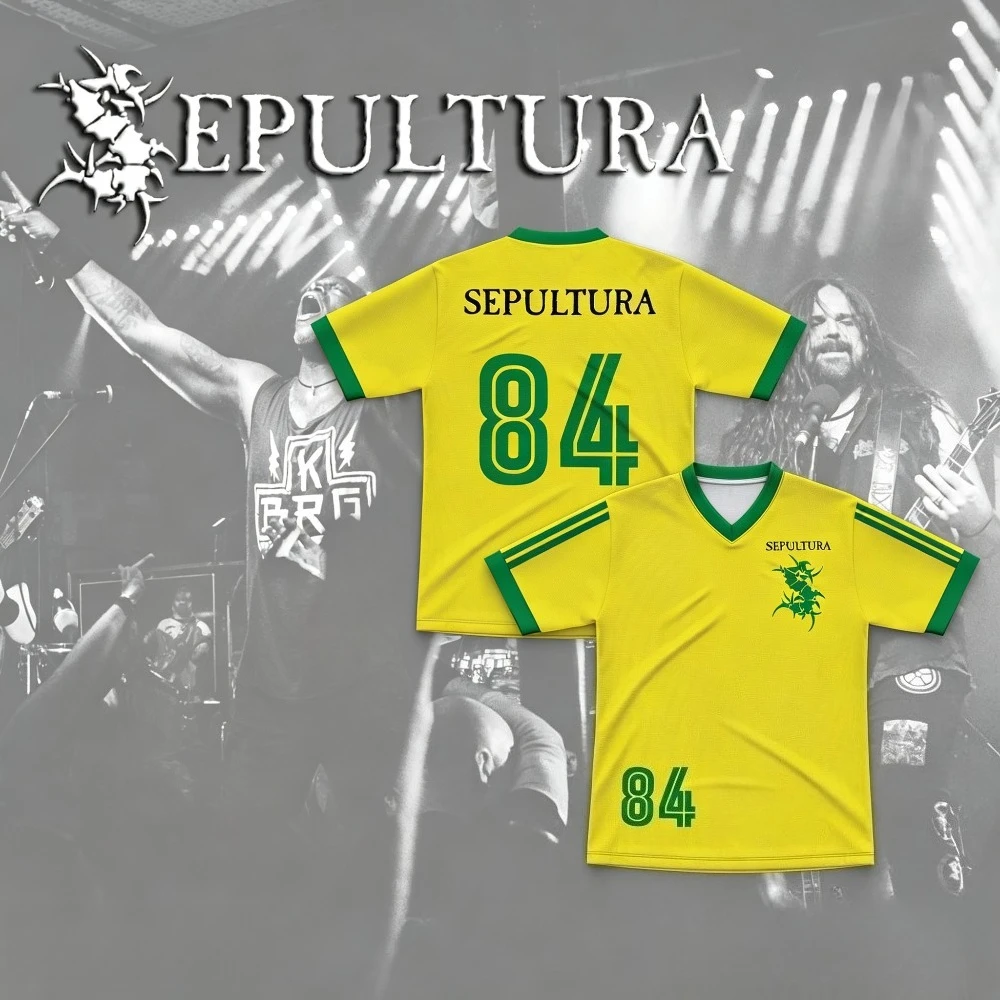 Summer New 84 Print Jersey T-shirt Sports Soccer Jersey Tops 2026 Men's Casual Tee Shirt Breathable Men Women Short Sleeves Top