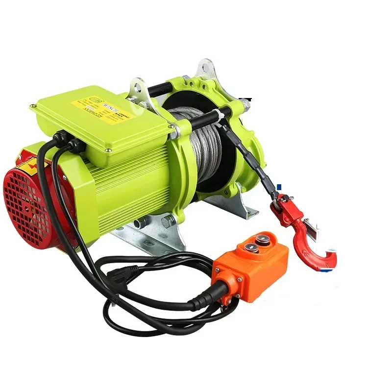 

Lifting Crane Small Electric Hoist 220V Small Crane Brushless Super Fast Lifting Hoist Hoist Home Portable