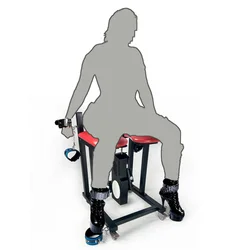 Multifunctional BDSM Sex Furniture Chair Adjustable Masturbation Machine Handcuff Alternative Stimulate Adult Sex Toy for Couple