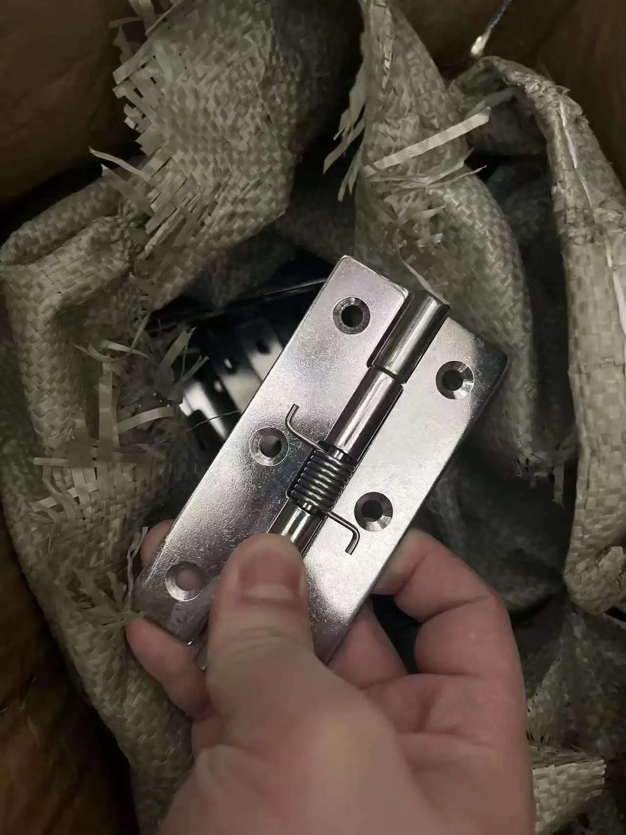 2.5inch/3inch/3.5inch/4inch Self Closing Spring Hinge 304 Stainless Steel Spring Loaded Hinge Door Hinge Hardware Accessories