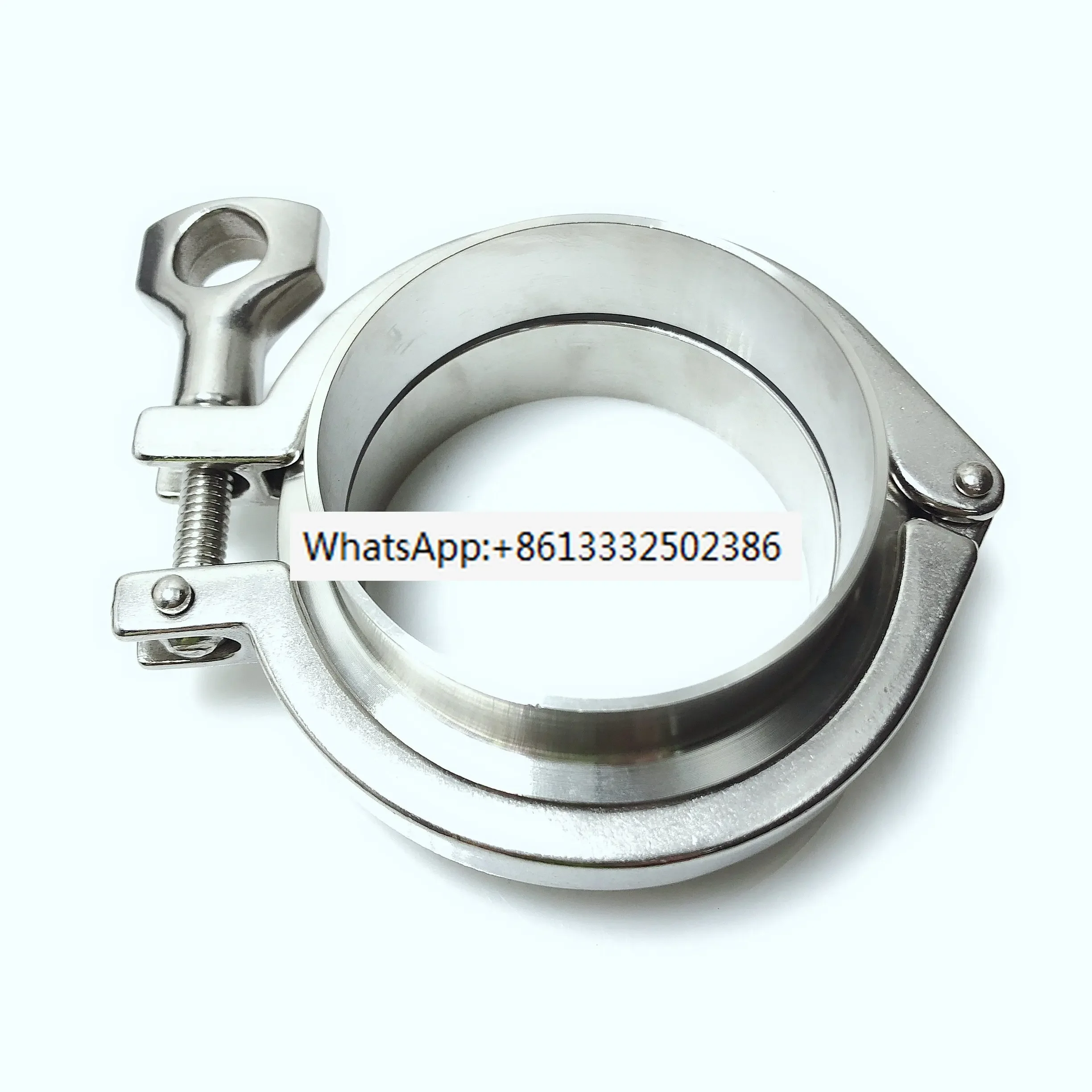 Quick fitting joint/medium precision casting/clamp 304 stainless steel/welding/quick flange plate/end/clamp 4-piece set