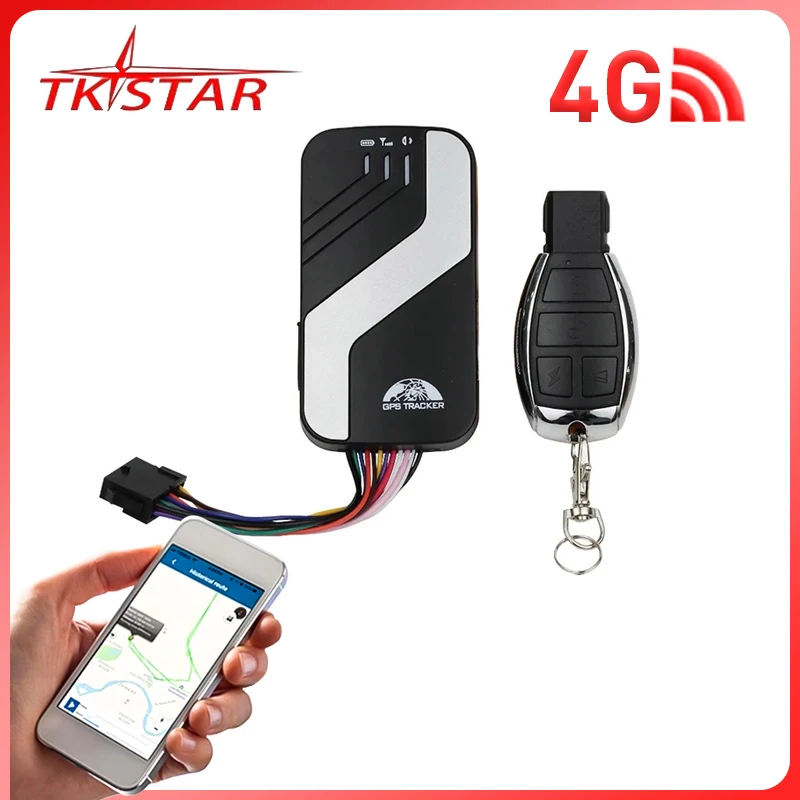 4G Auto Gps Voertuig Tracker Gsm Gps Locator Tk403a Tk403b Waterdichte Ip66 Afstandsbediening Afgesneden Motor Geofence Gratis Web App