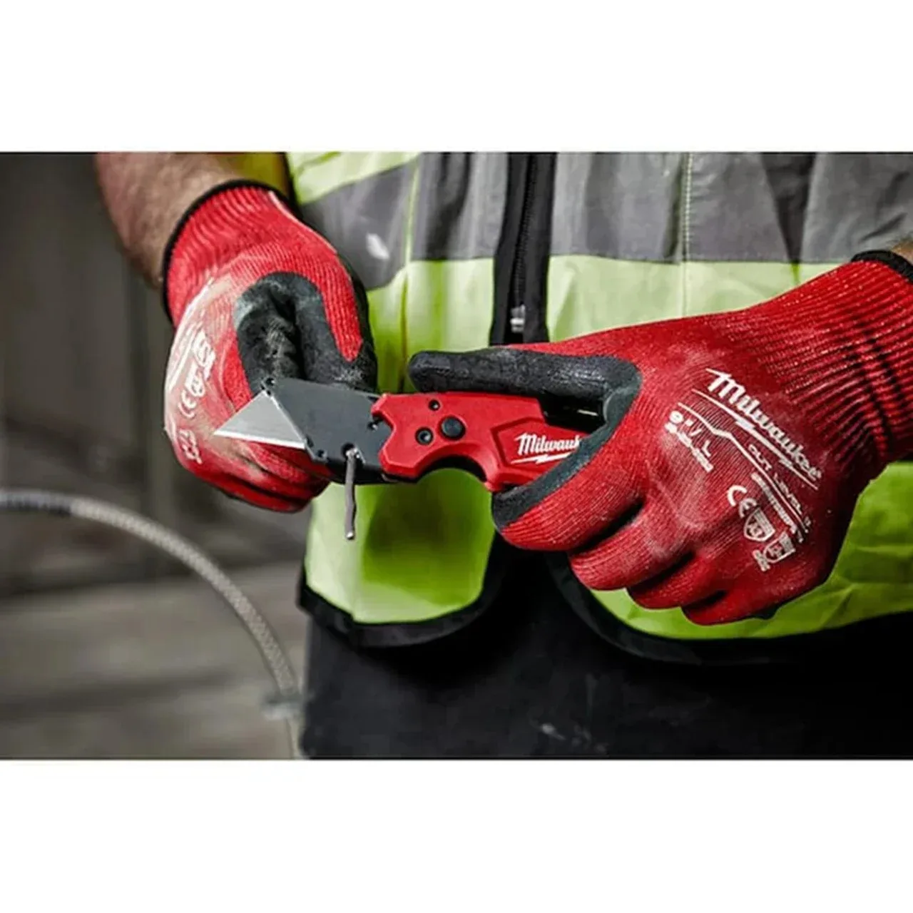 ميلووكي 48-22-1502 FASTBACK سكينة معدنية قابلة للطي مع تخزين شفرة ميلووكي ملحقات أدوات اليد 48-22-1502X #4