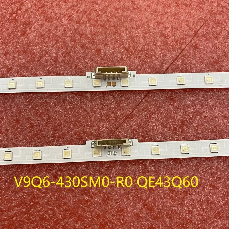 Imagem -03 - Tira de Retroiluminação Led para Samsung V9q6430sm0-r0 Qe43q60rat Bn96-48377a Qe43q60tau