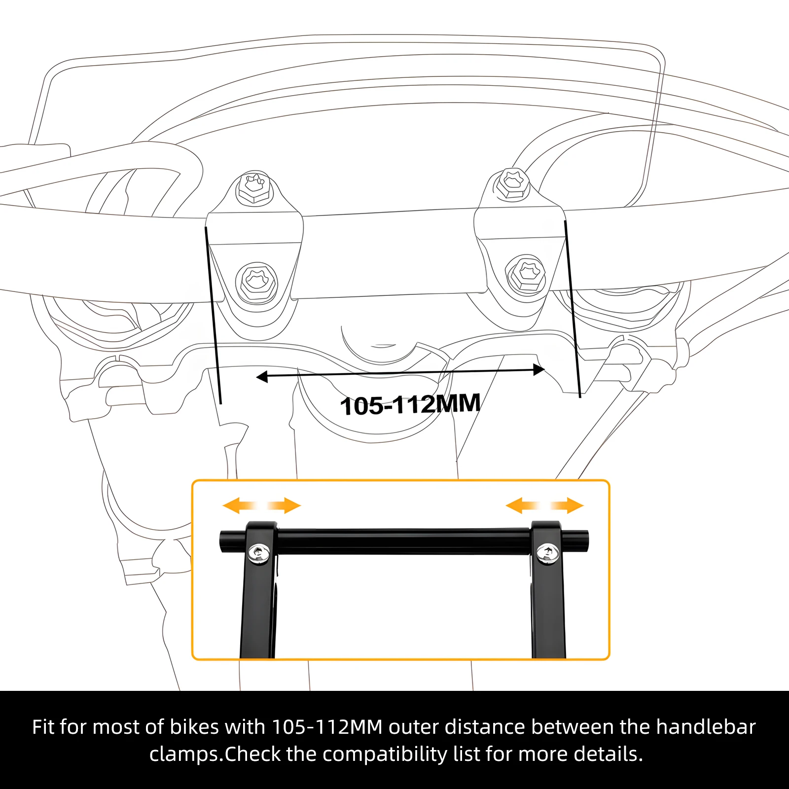 NICECNC GPS الملاح جبل قوس/حامل الهاتف AMPS نمط ل KTM SMC 690 SMCR 690 إندورو/R Husqvarna 701 GasGas 700 SM/ES #5
