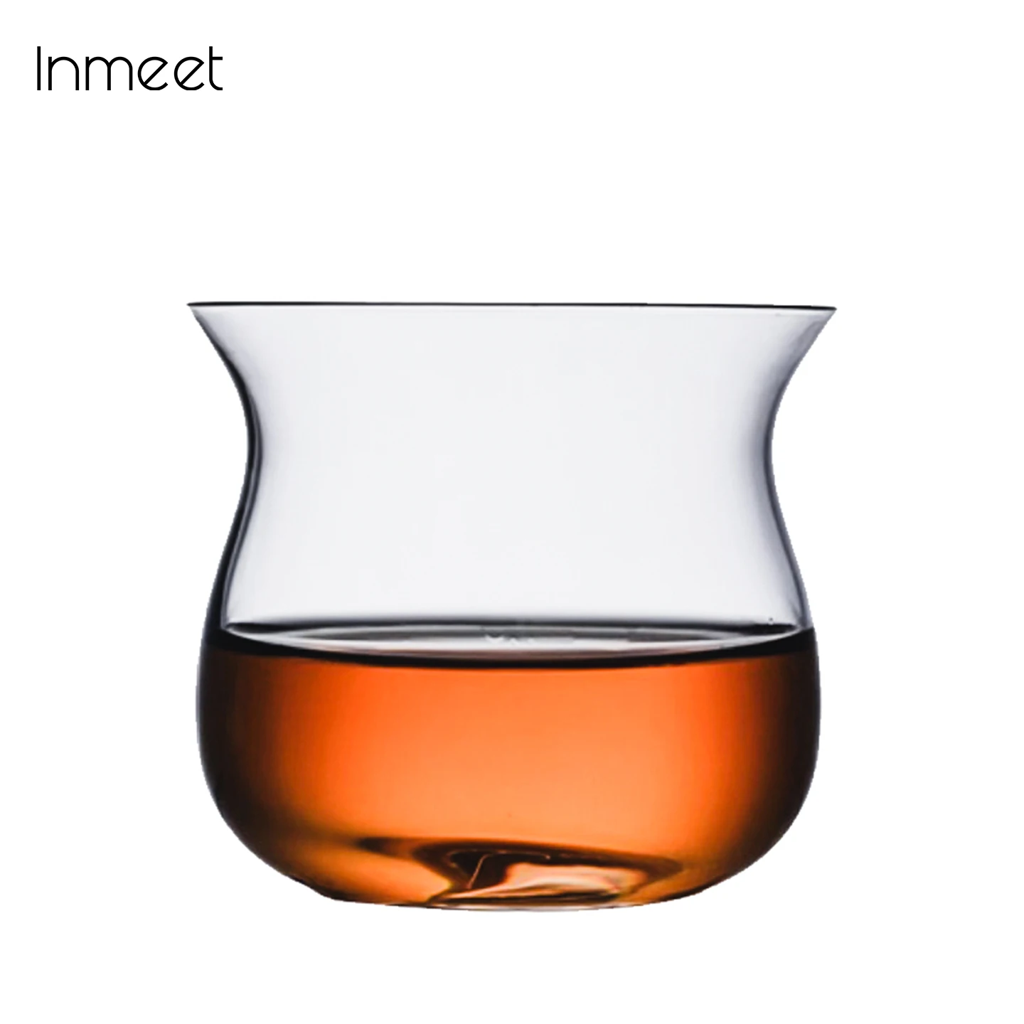 Inmeet Premium PWK503 Handmade Lead-Free Crystal Whiskey Glass Classic Tasting Old Fashioned Cup for Beverage Enjoyment