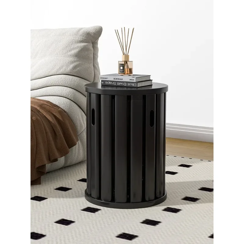 طاولة قهوة مستديرة البراز منزلية قابلة للتكديس سجلات حديثة على الطراز الصيني الجديد #5