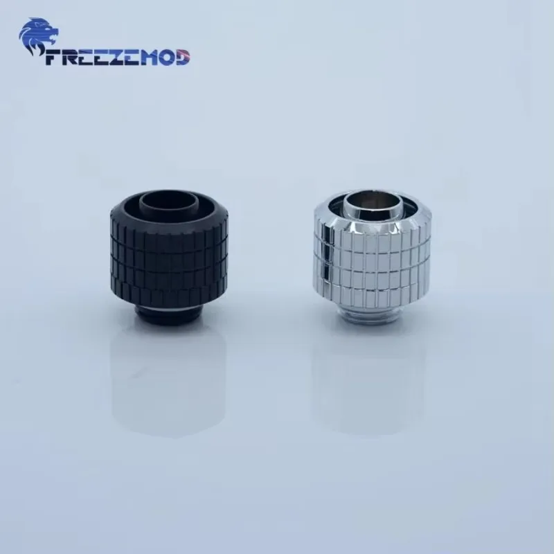 

FREEZEMOD G1/4'' external thread for 10X16mm soft tube inner Hexagonal fixed fittings for computer water cooling. BRGKN-3FH