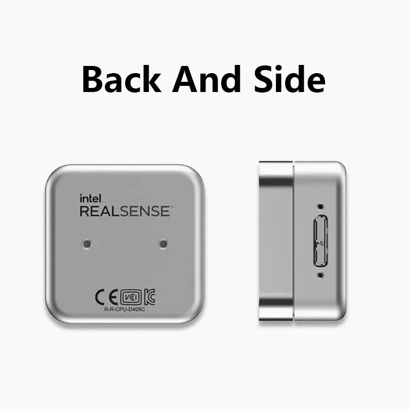 Intel realsense D405กล้องสเตอริโอระยะสั้นที่มีความแม่นยำย่อยมิลลิเมตร