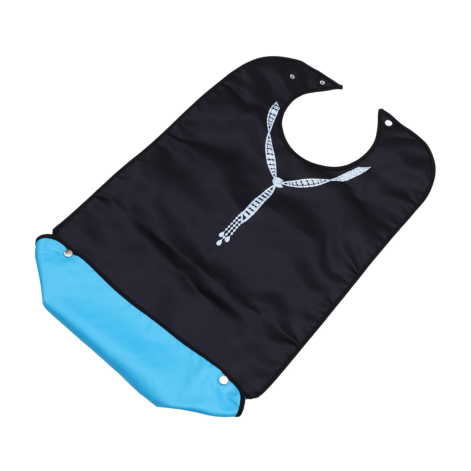 

Elderly Bib Eating Apron Meal Bib Clothing Protector Adult Feeding Large Pocket Design Removable Stains Reusable Washable Safe