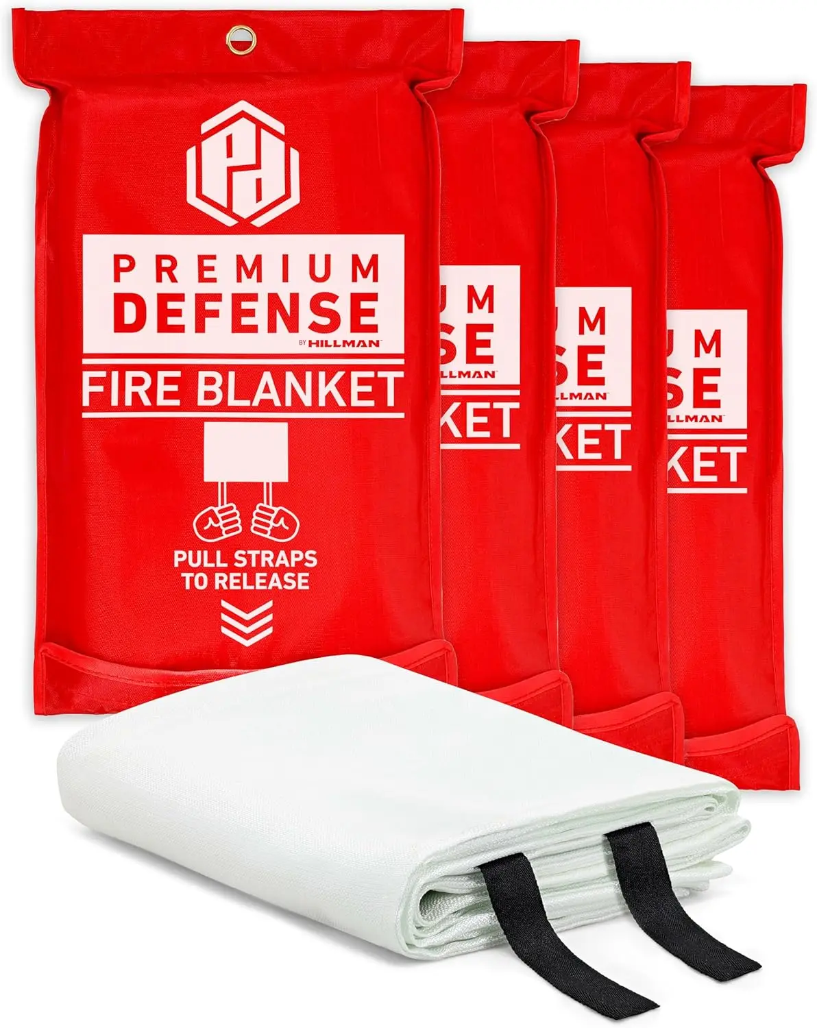 

Premium Fire Blanket for Emergency Use, Flame Suppression with Fiberglass, Safe Alternative to Extinguisher