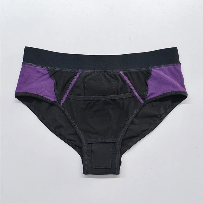 Strap on Harness Briefs with Silicone O-Ring Diameter 4.5cm Strapon Strapless Panties STP Packers Lesbian Toy for Adult Play