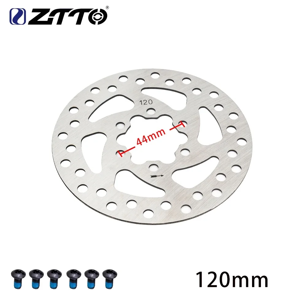 ZTTO Edelstahl Hydraulischer Scheibenbremsen-Rotor für MTB Rennrad - Verschiedene Größen 120mm/140mm/160mm/180mm/203mm 6 Zoll – Detail 5