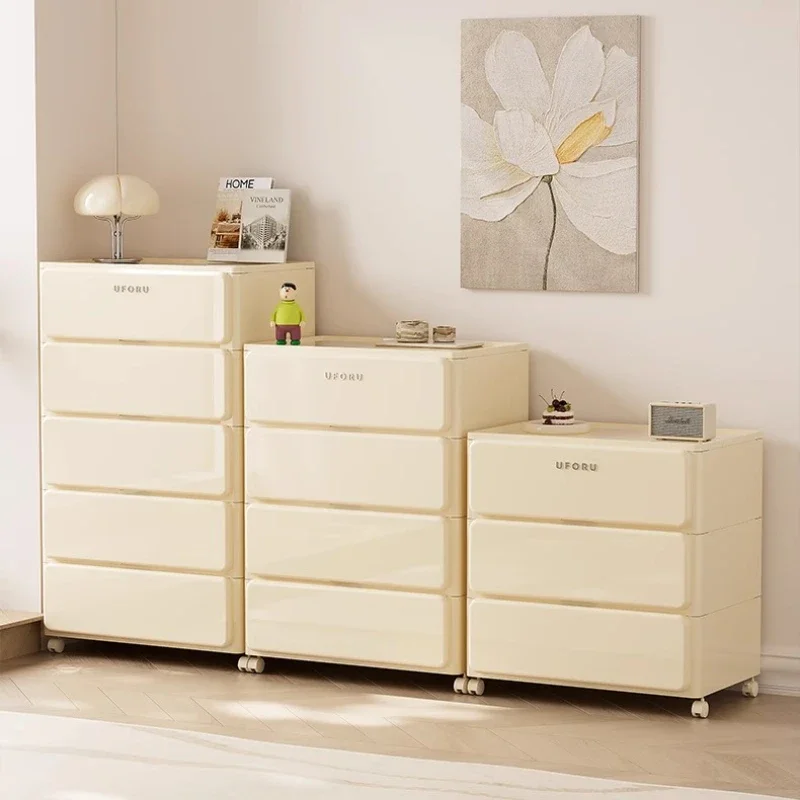 

Drawer Style Multi-layer Plastic Household Storage Cabinet for Miscellaneous Items, Free Installation Storage, and Storage