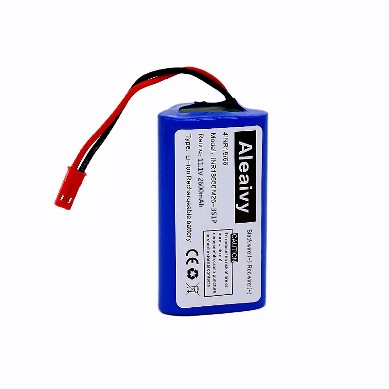 

18650 Lithium Replacement Battery 11.1V 2600mAh for Ecovacs Iilife V1 V3 X3 V3 V5 X5 V5S CW310 CEN250 Robot Cleaner Parts