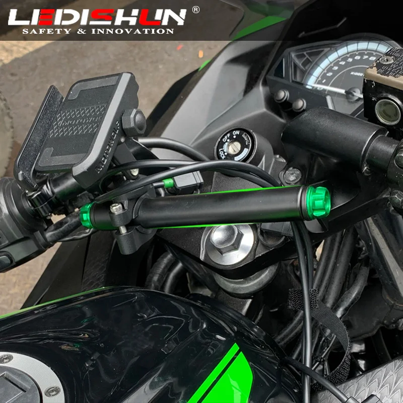 GPS Navigation Handlebar Bracket Extension For KAWASAKI Ninja250R (EX250K) Ninja250 (EX250L/M) Z250 (ER250C/D) 2008-2017 Support