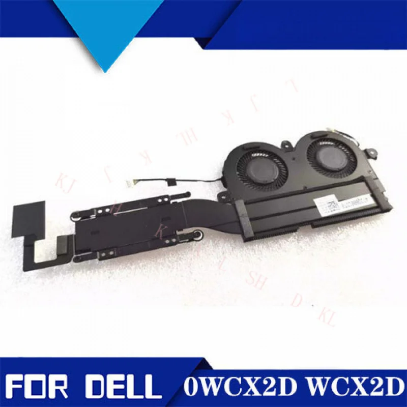 

N 0WCX2D 0980WH для модуля вентилятора радиатора Dell XPS13 9380 7390