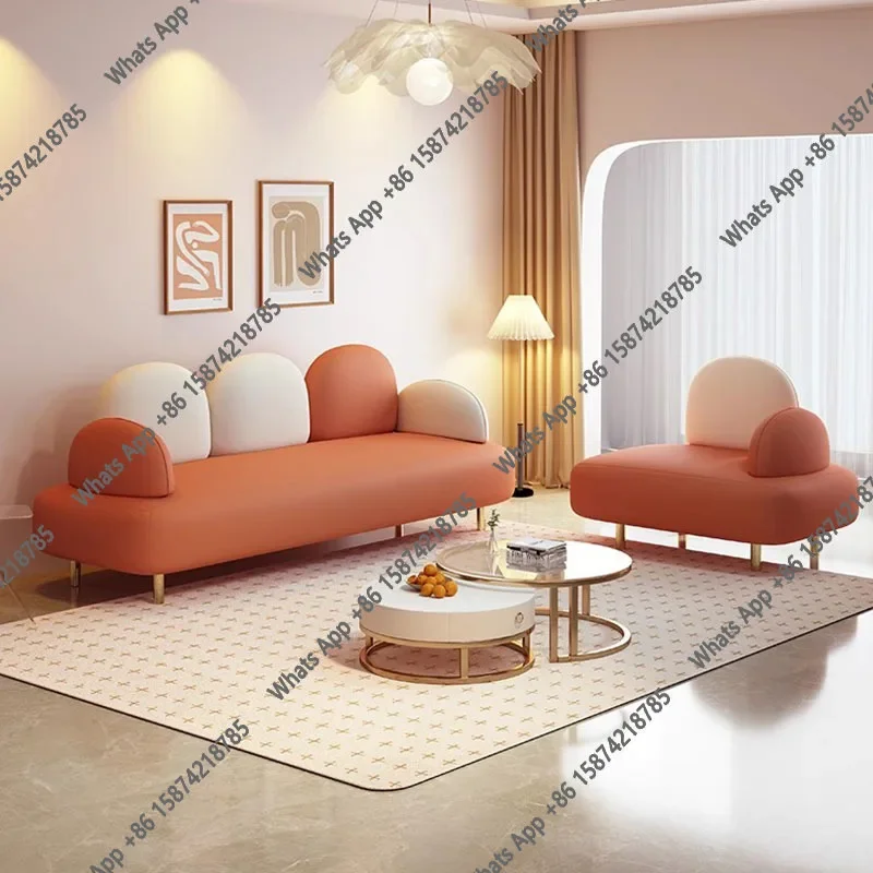 Pouf sectionnel JS, Canapés de salon, Sacs à main et sacs pour femmes, Canapé d'extérieur, Tumbonas Playa Strawberry White, Mobilier de maison