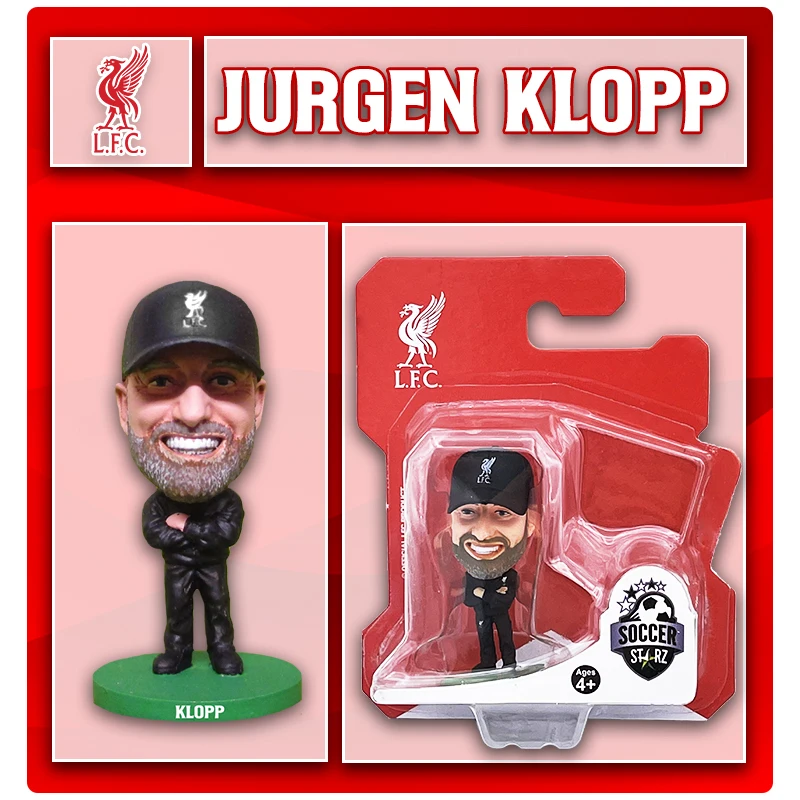 Oficial Liverpool F.C. Figuras de fútbol de 5cm, kit de 2022 a 23, modelo SoccerStarz, regalo