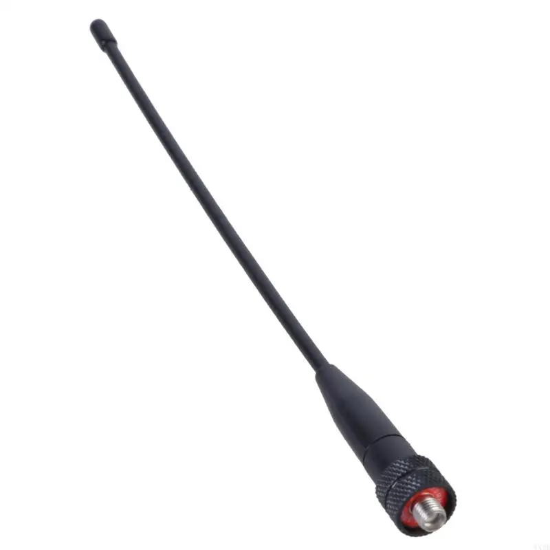 デュアルバンドアンテナメスSMA-F UHF VHF for Baofeng Radio for Kenwood Walkie Talk