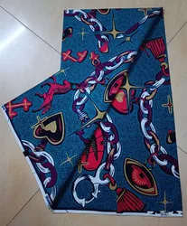 Afrikaanse Wax Print Stof Hoge Kwaliteit Ankara Wax Echte Stof 100% Katoen Zachte Nigeria Gegarandeerd Echte Echte Wax Vrouwen J