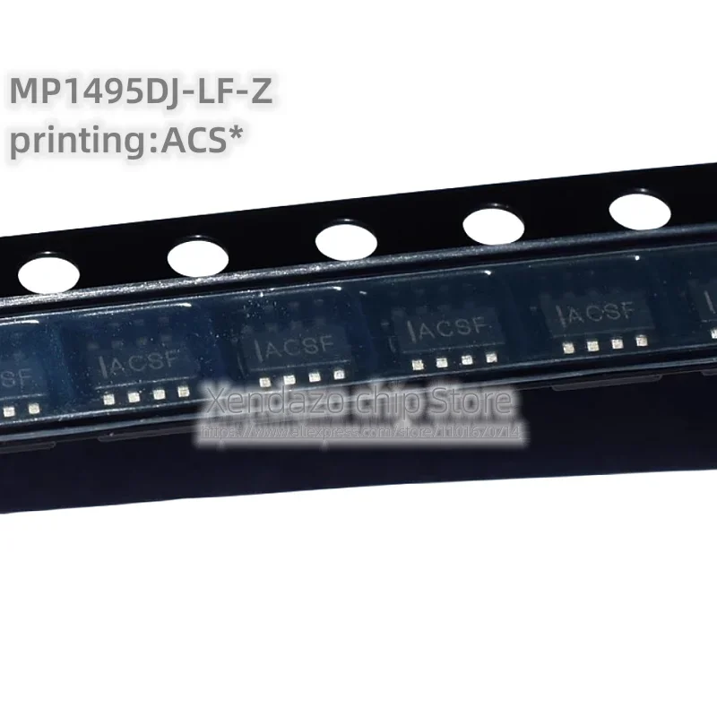 10pcs/lot MP1495DJ-LF-Z Silk screen printing ACS* TSOT23-8 package Original genuine Synchronous buck converter chip