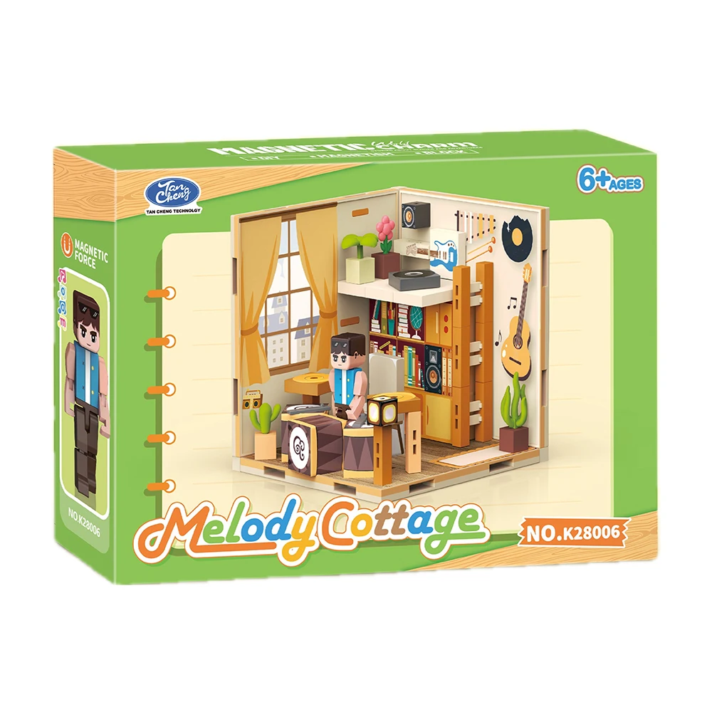 เต็นท์ร้านไอศกรีม ของเล่นสร้างสรรค์ DIY ของขวัญวันฮาโลวีนและคริสต์มาสที่ยอดเยี่ยมสำหรับเด็ก