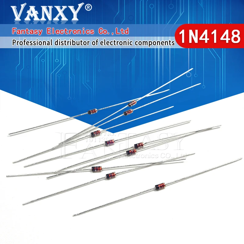 100PCS do-35 1N4148 IN4148 LL4148 SOD-123 SOD-323 High-speed switching diodes