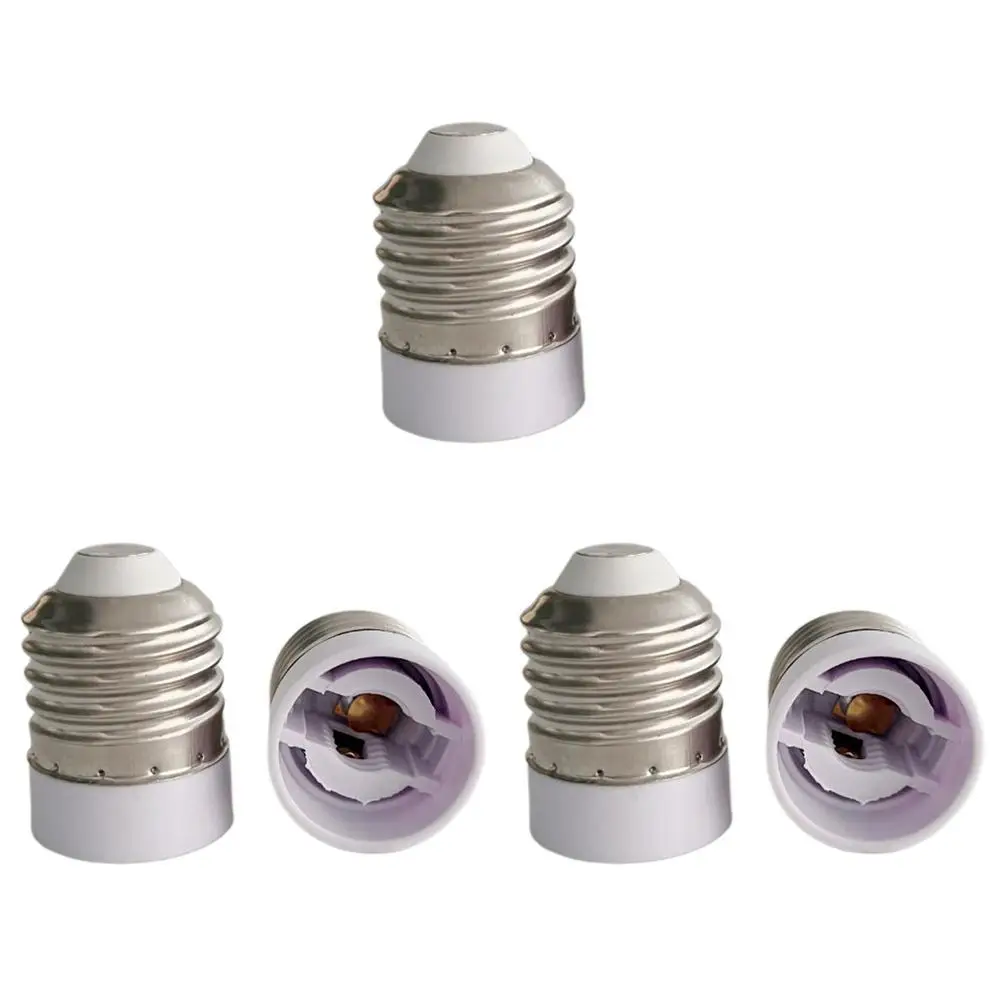 

5pcs E27 To E14 Base LED Light Lamp Bulb Adapter Converter Screw Socket Transformer Accessory Adapter