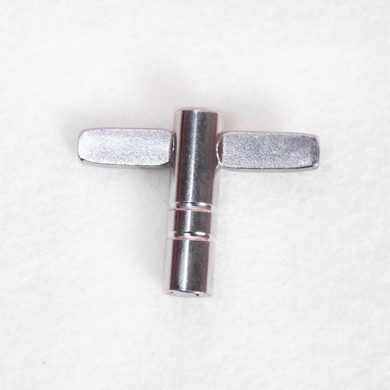 T-Shape Drum Tuning Key Square Socket Metal Drum Wrench Universal Drum Tuning Tool for Drum Kit Snare Bass Drum Percussion Instr