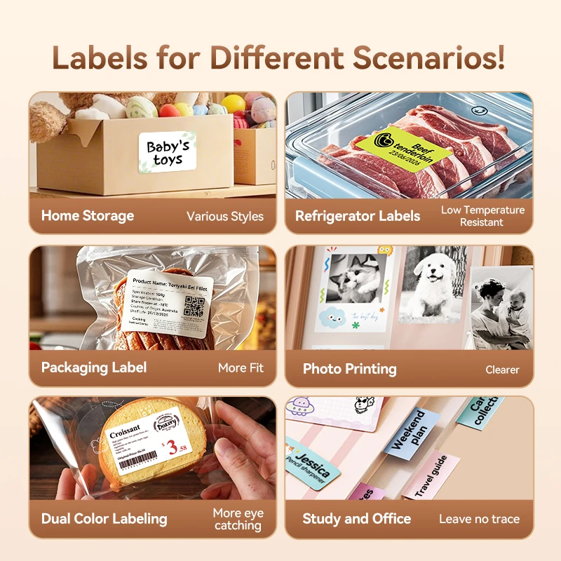 NIIMBOT Wireless Thermal Label - Commercial Printing Labels 评论和价格