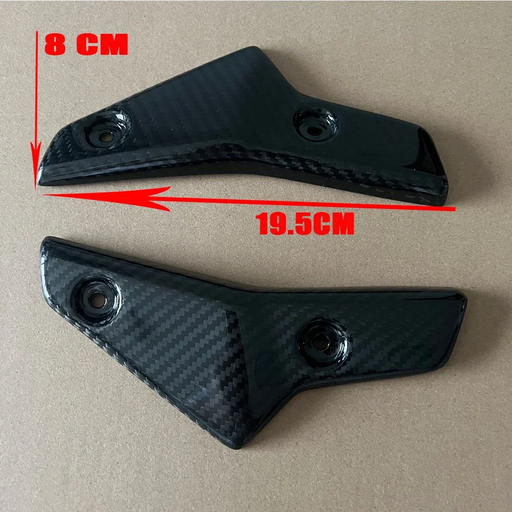 100% carbon brazing motorcycle new Water tank protective plate cover FOR triumph street triple 660 765 S/R/RS 2020 2021 2022