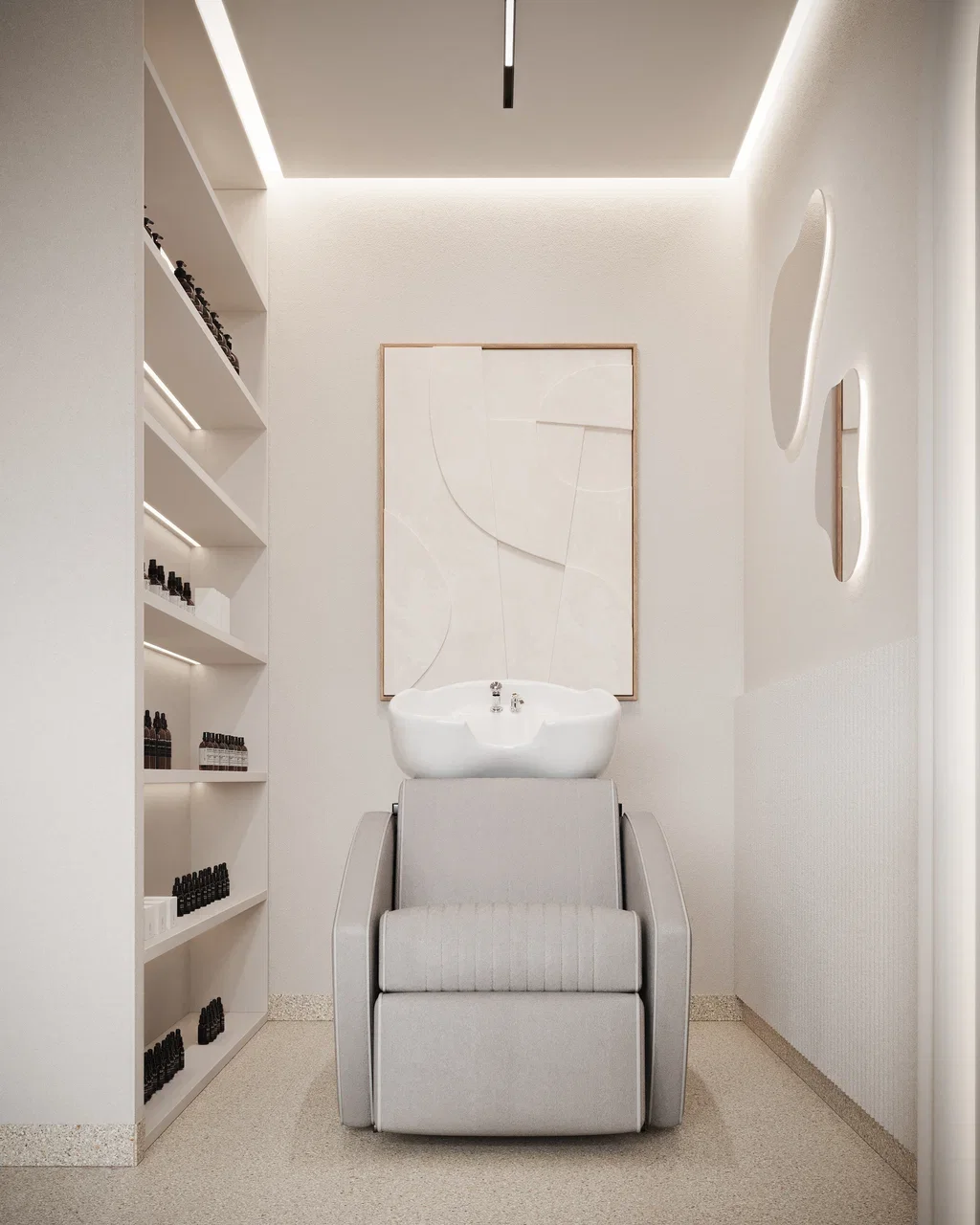 Interior Design Nail Salon - Móveis para Salão de Beleza 2026