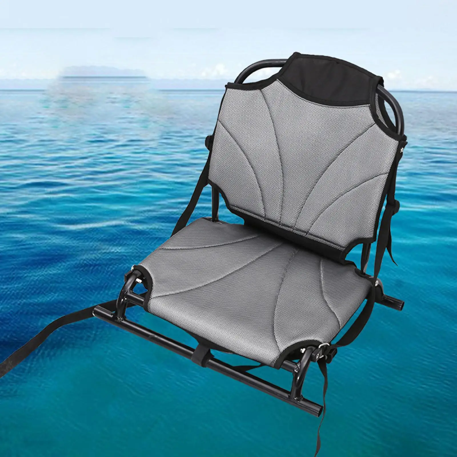 Folding Kayak Seat Comfortable Portable with Back Fishing Seat for Bleachers Canoeing Travel Inflatable Kayak Fishing Boat