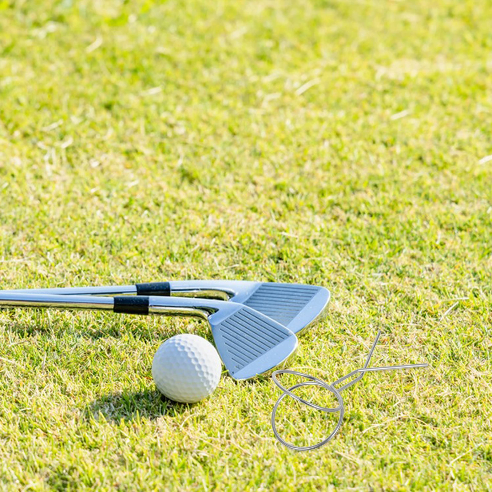 

Golf Ball Picker Bag Tubes Baseball Upper Accessories Portable Air Bucket for Men Stainless Steel Women