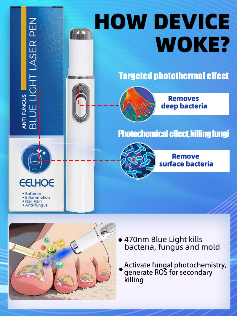 يغير الحياة وقلم ليزر للأظافر بلون الشمبانيا s sṁs