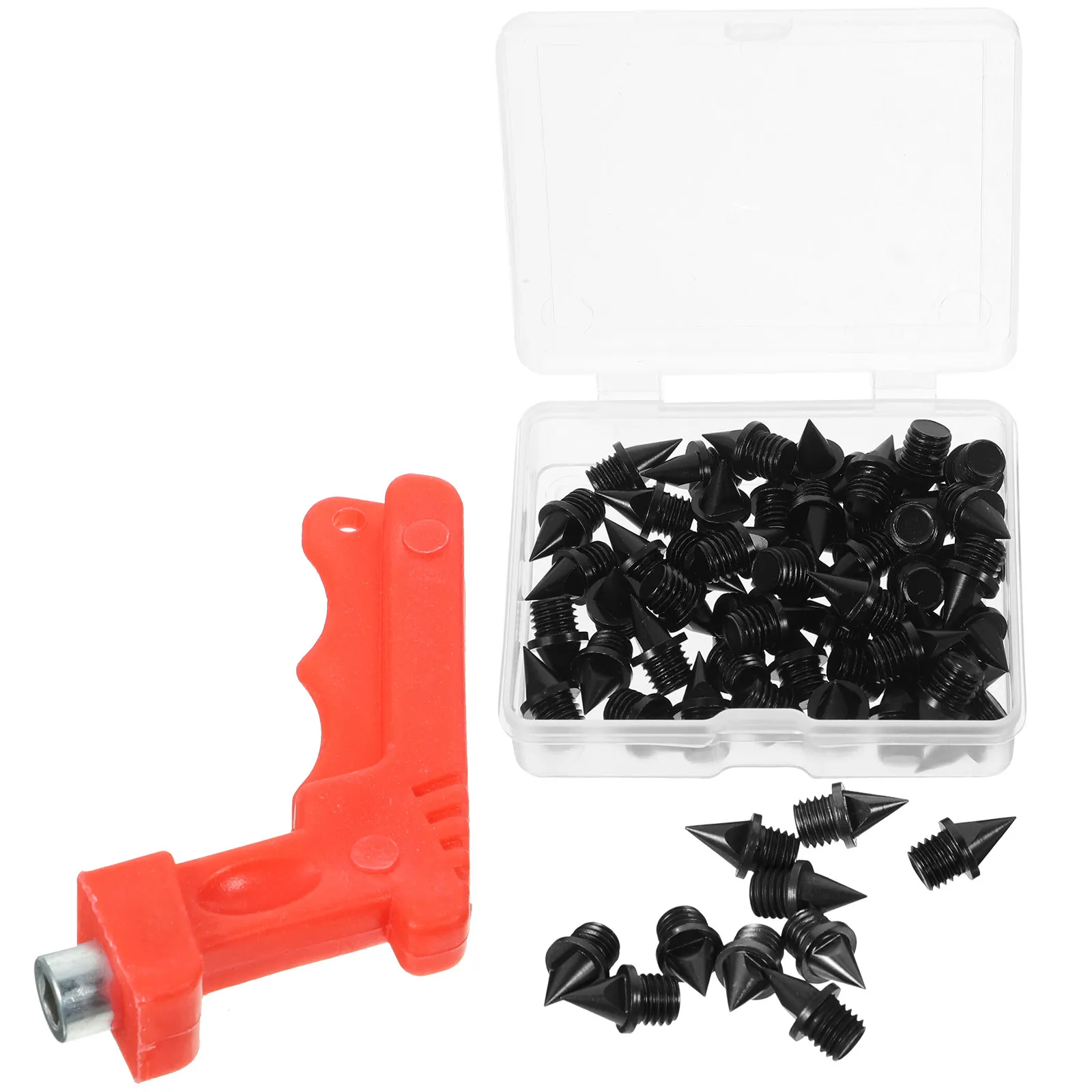 1Set Carbon Steel Track Spikes Replacement Lightweight Screw in Running Spikes for Track Shoes Outdoor Sports Golf Baseball view 4