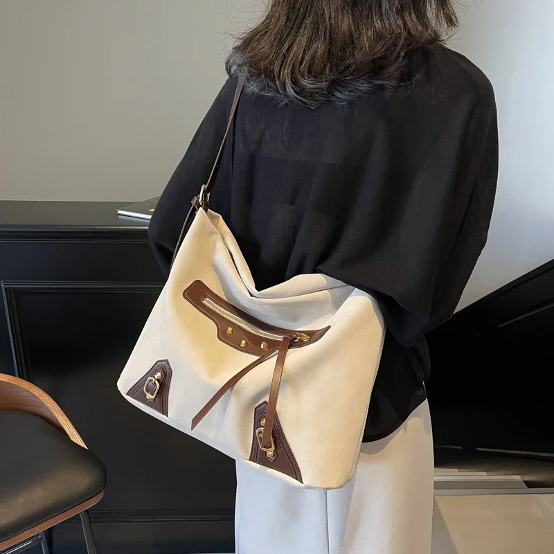 

Chic Business Leisure Shoulder Bag With Minimalist Styling And Solid Color Designed Also As A Practical Luxury Ladies Diaper Bag
