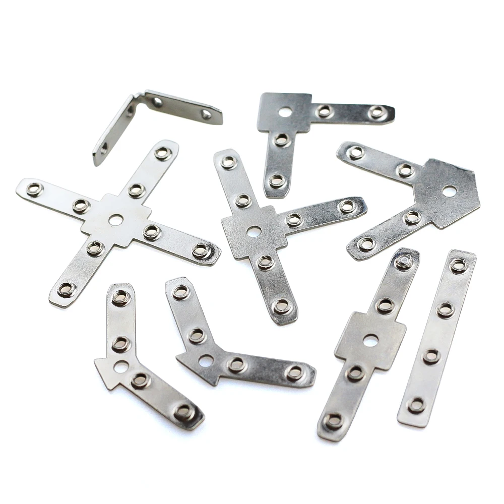 20Pcs/Lot Openbuilds Makerlink Tee Nut Corner Bracket MAKERLINK Fittings Corner Connector Support for Aluminium Profile