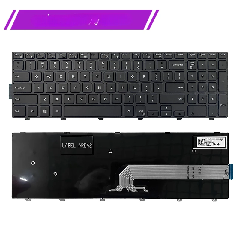 

Замените костюм для клавиатуры ноутбука DELL 15 3541 3542 3558 5559 5543 5545 5548 3559 3567