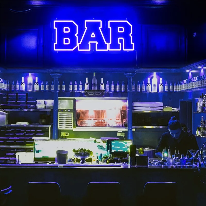 

Bar Neon Sign Custom Neon Led Lights for Bar Home Garden Man Cave Neon Garage Light up Sign Home Pub home bar