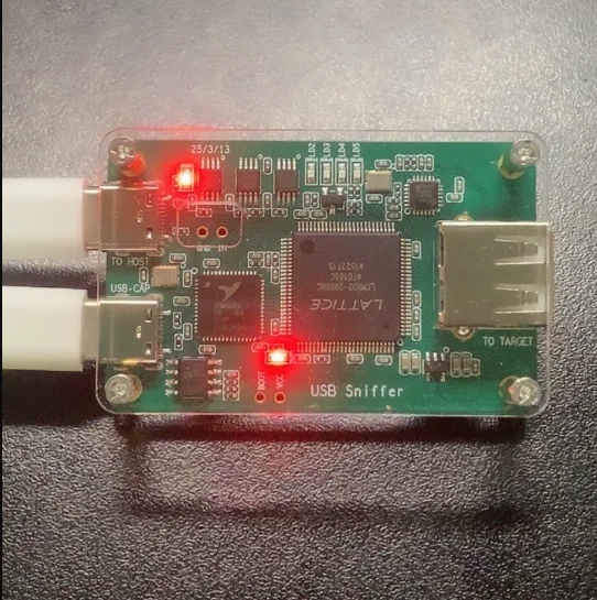 Logic Analyzer Usb - USB-Protokollanalysator USB-Sniffer USB-Datenanalyse-Tool Kompatibel mit Wireshark