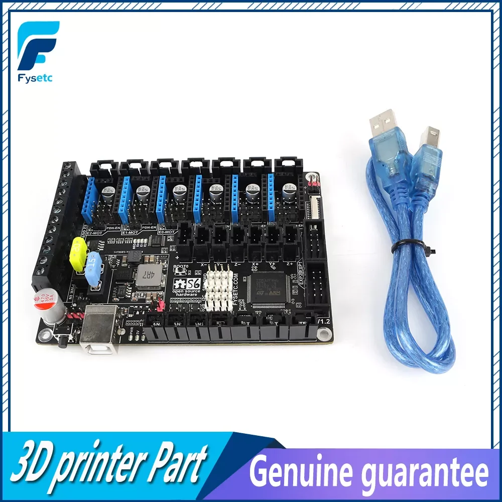 

S6 V2.0 Board 32 Bit Control Board Support 6X TMC Drivers Uart/SPI Flying Wire XH/MX Connector VS F6 V1.3 SKR V1.3