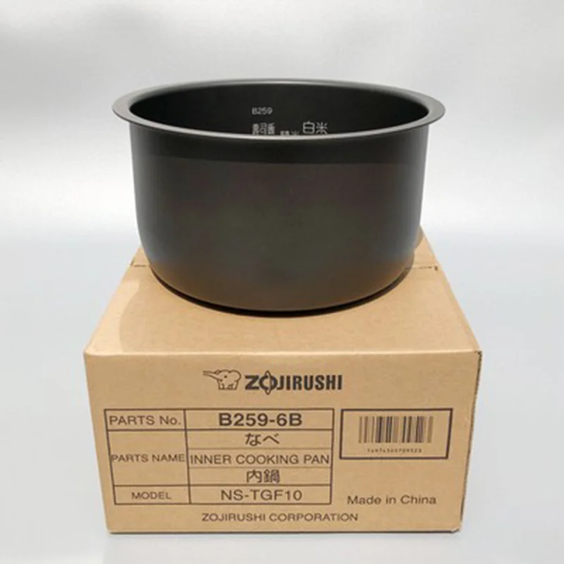 

Оригинальная внутренняя чаша рисоварки B259 для замены ZOJIRUSHI NS-WAH10C-WAQ10C Внутренняя чаша