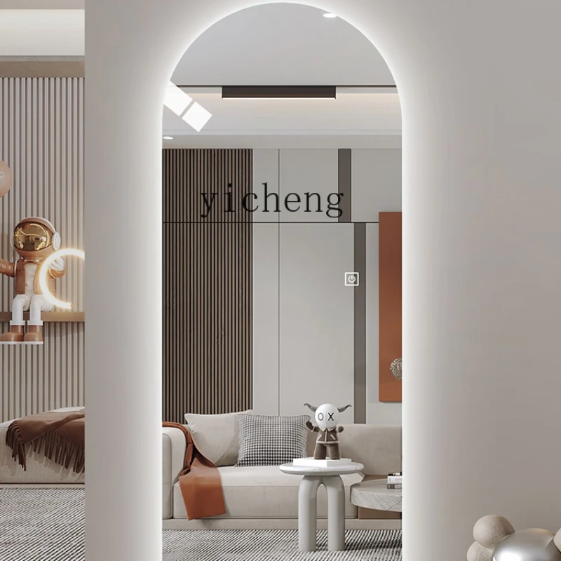 

TQ art full body wall-mounted fitting room mirror household cloakroom wall-mounted dressing mirror